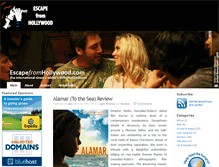 Tablet Screenshot of escapefromhollywood.com